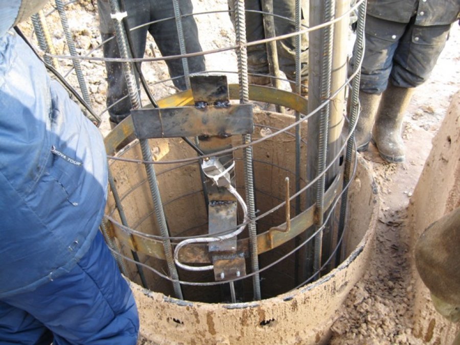 Устройство буронабивных свай Устройство буронабивных свай